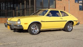 The Perfect Pinto  1976 Ford Runabout with a Factory V6 in Yellow  My Car Story with Lou Costabile [upl. by Intyre503]