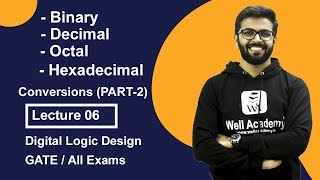 Octal to Hexadecimal  Octal  Hexadecimal Conversions Part2  Digital Logic Design GATE Lectures [upl. by Aiciruam]