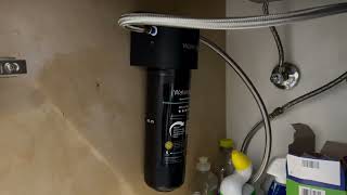 Waterdrop 10UA Under Sink Water Filter System Review Fits perfectly under the sink [upl. by Dupuy732]