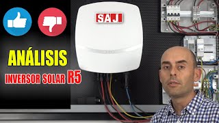 Análisis SAJ R5 inversor autoconsumo paneles solares [upl. by Nnawaj204]