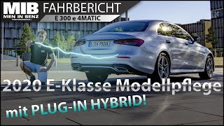 Das Beste aus zwei Welten MercedesBenz E 300 e 4MATIC Mopf Fahrbericht  MenInBenz Performance [upl. by Stephi]