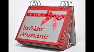 Persönlicher Adventskalender selber machenDIY personal advent calendar [upl. by Thorlay]