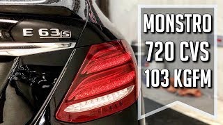 TESTE Mercedes E63 S AMG COM 720 CVS BY PITSTOPSHOP amp PIROVANI [upl. by Dobson]