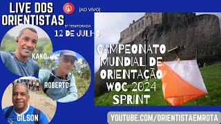 Campeonato mundial de orientação WOC 2024  Sprint [upl. by Felicie]