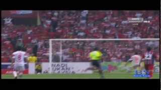 Malaysian Cup Final 2012  Kelantan vs ATM  3rd goal Kelantan  Indra Putra [upl. by Uziel]