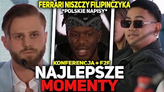 FERRARI PODBIJA ANGLIE  KONFERENCJA NAJLEPSZE MOMENTY polskie napisy [upl. by Eixel457]