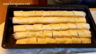 Baklava sa suvim sljivama  Video recept  Kuvaj uzivo [upl. by Goldfarb687]