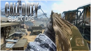 Call Of Duty Black Ops  Gold Camo AK74U Multiplayer Gameplay COD BO1 [upl. by Yekim268]