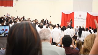 MEDICAL SCHOOL VLOG 1 WHITE COAT CEREMONY AT SGU [upl. by Vinny]