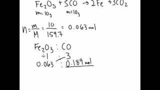 Finding Limiting and Excess Reagents [upl. by Florie]