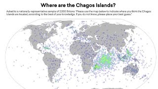 2000 Brits were asked where they think the Chagos Islands are located chagos island [upl. by Philipp]