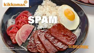 Spam Silog with Kikkoman [upl. by Etnecniv314]