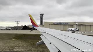 Southwest 737800  N8652B Take off from Midway to San Antonio 031123 [upl. by Kali398]