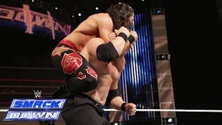 Adam Rose vs Kane SmackDown Oct 10 2014 [upl. by Ayokal]