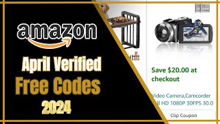 Offers amp Discount Coupons Amazon APRIL 2024  Coupon Code Amazon [upl. by Suqram]