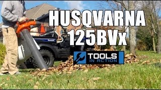 Husqvarna 125BVx Blower and Vac [upl. by Miguel]