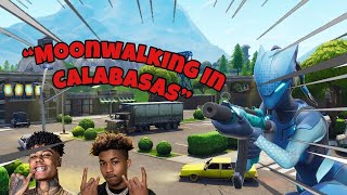 DDG  Moonwalking In Calabasas fortnite montage [upl. by Suravat]