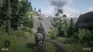 Red Dead Redemption 2 Ambience Setting out from Strawberry to Hunt for Big Game with Arthur [upl. by Geerts939]