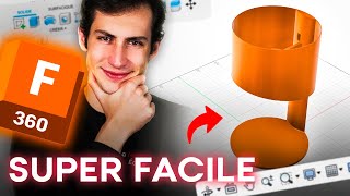 Débuter sur FUSION 360  Tuto FACILE et RAPIDE [upl. by Aeriell]