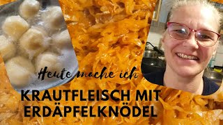 Heute mache ich Krautfleisch mit Erdäpfelknödel 😋 [upl. by Gilemette695]