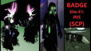 RobloxquotCreepypasta Life RPquot how to get SCP BADGESiteE1 IRIS [upl. by Vokaay]