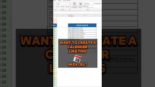 Create a Dynamic Excel Calendar with Conditional Formatting  Excel Tips amp Tricks excel [upl. by Cranford]