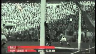 Videoteca Gol Milan 195758 [upl. by Liagiba]