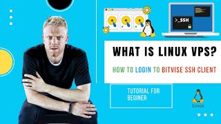 Linux VPS Virtual Private Server login to Bitvise ssh client [upl. by Htebarual]