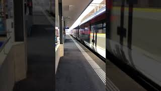 Railjet passing Thalwil station [upl. by Kirit]