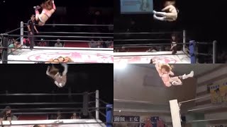 KAIRI Sane  KAIRI HoJo   InSane Elbow  Elbow Drop  compilation [upl. by Walston]