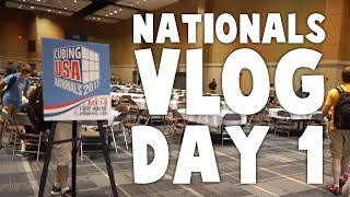 CubingUSA Nationals 2017 Vlog Day 1 [upl. by Audwen152]