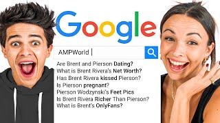 Most Searched Internet Questions Brent Rivera amp Pierson Wodzynski [upl. by Gerrard]