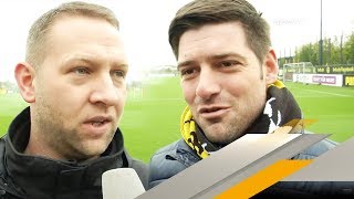 quotÜberrennen und Putzenquot BVBFans siegessicher vor Bayern  SPORT1 [upl. by Gunner]