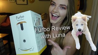 Furbo 360 Dog Camera Unboxing amp Review  Best Pet Monitoring System 2023 [upl. by Ariaec37]