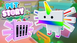 Axoloty Box New Lobby Mystery Shop  Roblox Pet Story News [upl. by Wadell997]