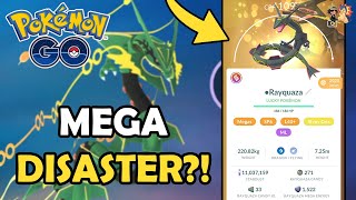 MEGA RAYQUAZA ELITE RAID DAY DISASTER in Pokémon GO 2024 [upl. by Lyndy]