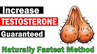 Increase Testosterone Naturally For Men  100 Guaranteed  3 Easy Tips [upl. by Adliw]