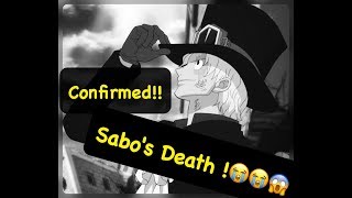 Sabo’s Death in onepiece [upl. by Hoeg]