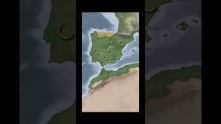 The Spanish Reconquista in under 60 seconds history facts viral shorts [upl. by Poppo290]