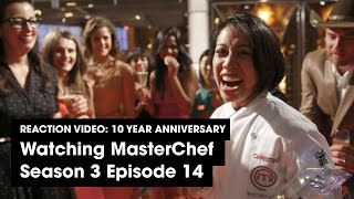 Reaction video Watching episode 14 of Masterchef Season 3 [upl. by Dupuis]