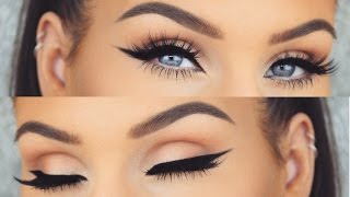 How To Perfect Winged Eyeliner Every Time  Cat Eye Tutorial [upl. by Leena]