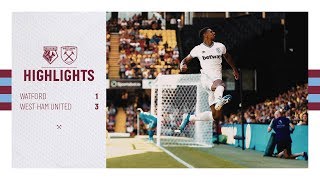 EXTENDED HIGHLIGHTS  WATFORD 13 WEST HAM UNITED [upl. by Edelson]