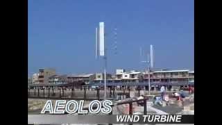 2KW Vertical Axis Wind Turbine AeolosV 2kw [upl. by Yelroc]