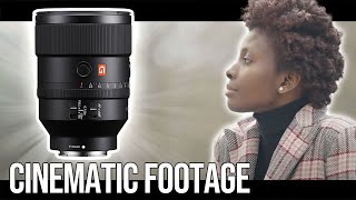 Sony 135mm f18 GM For Video  Cinematic Brilliance [upl. by Ive]