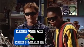 Everything Wrong With Mighty Morphin Power Rangers Season 2 Episode 5 Putty on the Brain [upl. by Clementis609]