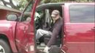 Madwheelins Paraplegic Wheelchair Transfer To amp From 4x4 [upl. by Bjork481]