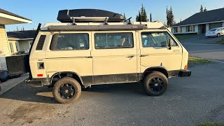 Vanagon Suspension Upgrades [upl. by Anyalram]