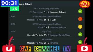 LIVEMaccabi Tel Aviv VS FK Panevezys UEFA Europa league qualification 3rd Round all goals highligh [upl. by Jeffry420]