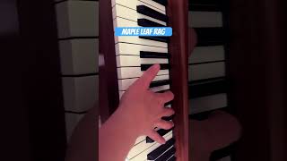 Maple Leaf Rag  Easy Piano Tutorial by Karen Baldwin shorts [upl. by Faith]