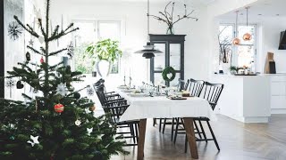 4 Scandinavian Homes  Christmas Decorations [upl. by Halilad]